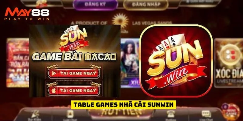 Table games nhà cái sunwin