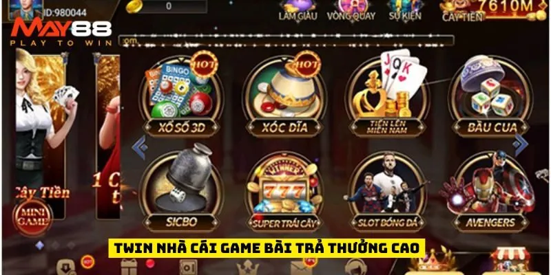 Twin nhà cái game bài trả thưởng cao